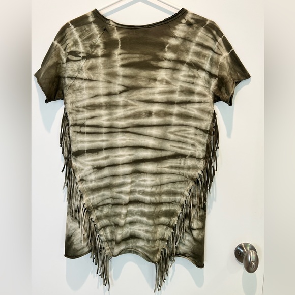 Vocal Fringe Tie Dye Tee Shirt - Picture 2 of 5